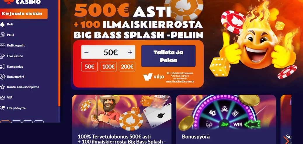Vaadi Igni Casino bonus